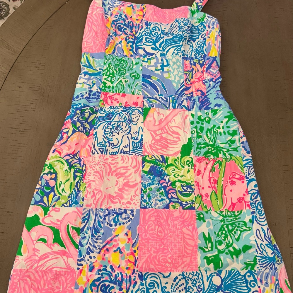 Colorful Patchwork Dress